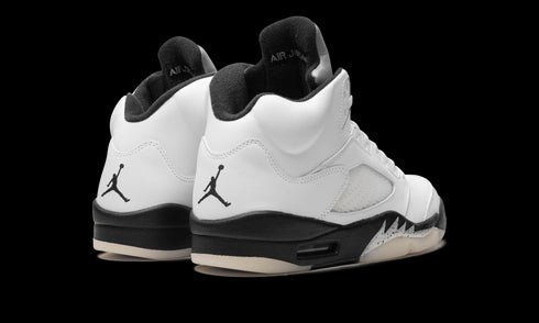 Air Jordan 5 "White/Black"